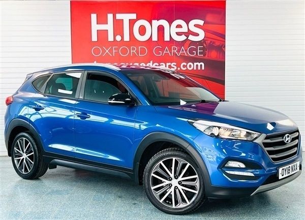 Blue Used 2018 Hyundai Tucson GO! SUV | £10,495 (Fair price) - Image 1/1