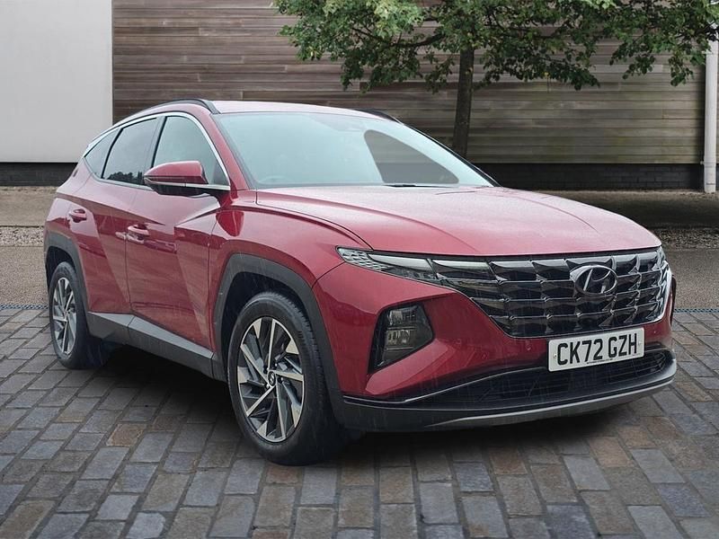 Red Used 2022 Hyundai Tucson Premium SUV | £18,467 (Fair price) - Image 1/4