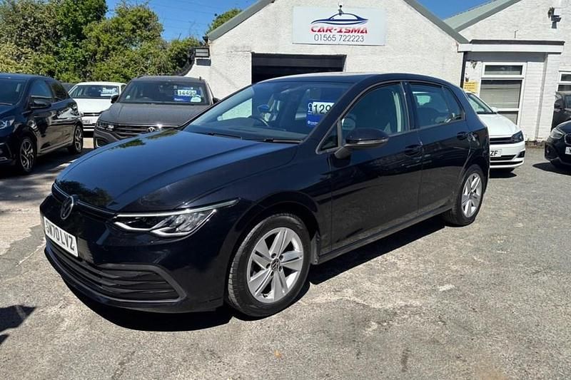 Used VW Golf VII Life 130 HP (95 kW) 2021 Black Hatchback