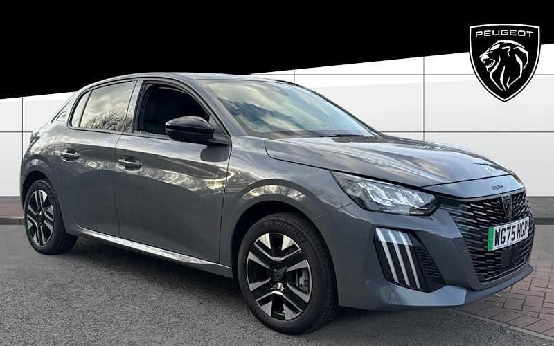 New Peugeot e-208 Allure 100 kW (136 HP) 2025 Grey Hatchback