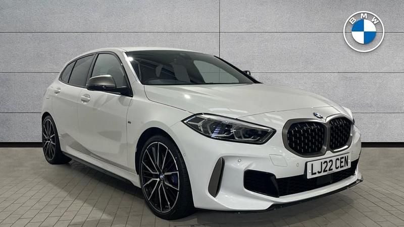 White Used 2022 BMW M135 Comfort Edition Hatchback | £27,450 (Fair price) - Image 1/4