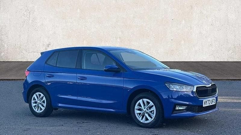 Blue Used 2023 Skoda Fabia Comfort Hatchback | £14,157 (Fair price) - Image 1/3