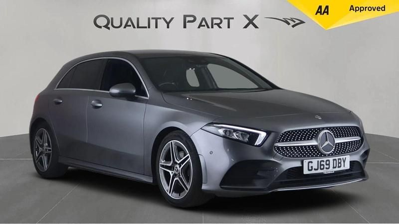 Grey Used 2019 Mercedes A200 AMG Line Premium Hatchback | £13,770 (Good price) - Image 1/4