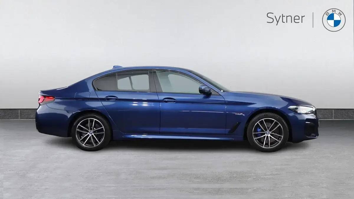 Used BMW 530e M Sport 288 HP (211 kW) 2022 Blue