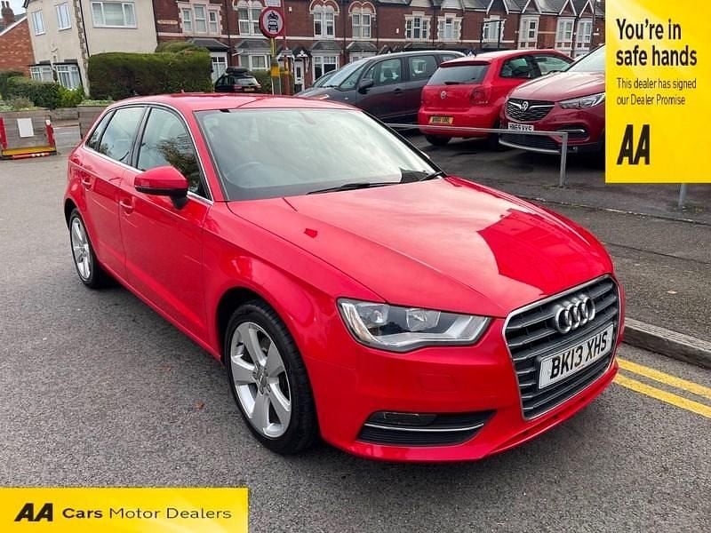 Used Audi A3 Sport 180 HP (132 kW) 2013 Red Hatchback