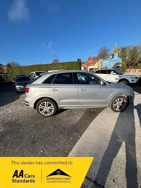Used Audi Q3 S-Line 150 HP (110 kW) 2015 Silver SUV