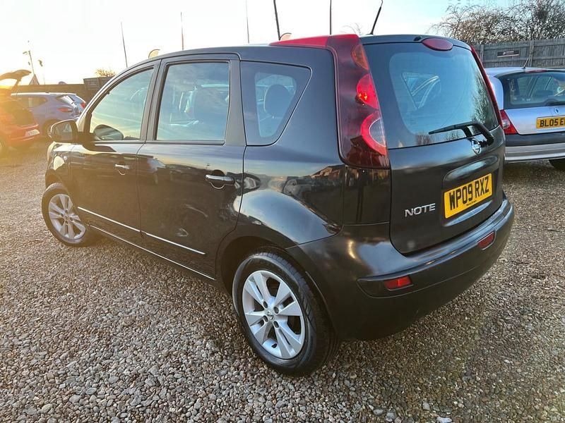 Used Nissan Note Acenta 110 HP (80 kW) 2009 Black MPV