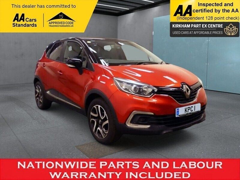 Red Used 2018 Renault Captur Iconic SUV | £8,995 (Fair price) - Image 1/1