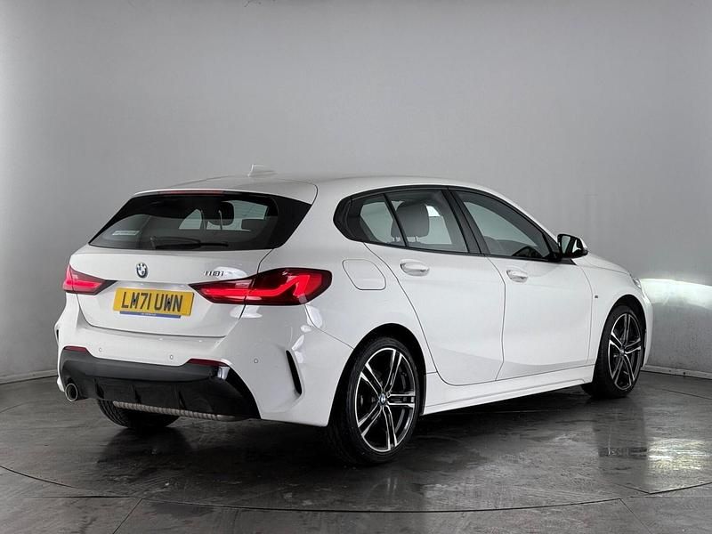 Used BMW 118 M Sport 136 HP (100 kW) 2021 White Hatchback