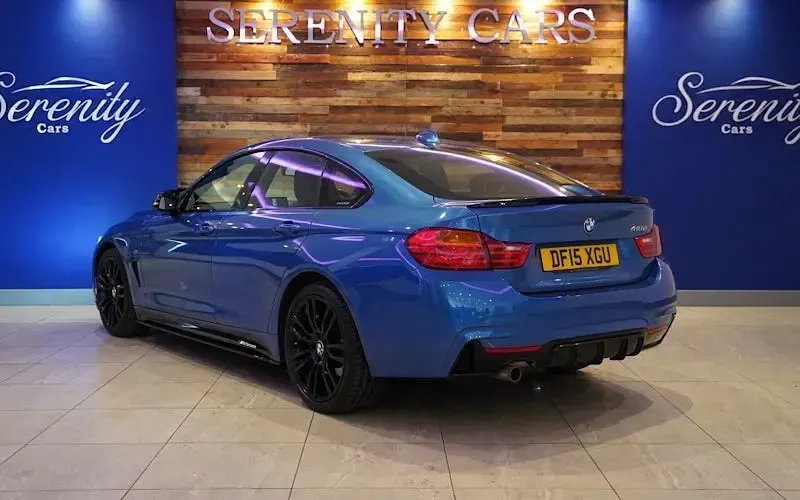 Used BMW 418 M Sport 143 HP (105 kW) 2015 Blue Coupe
