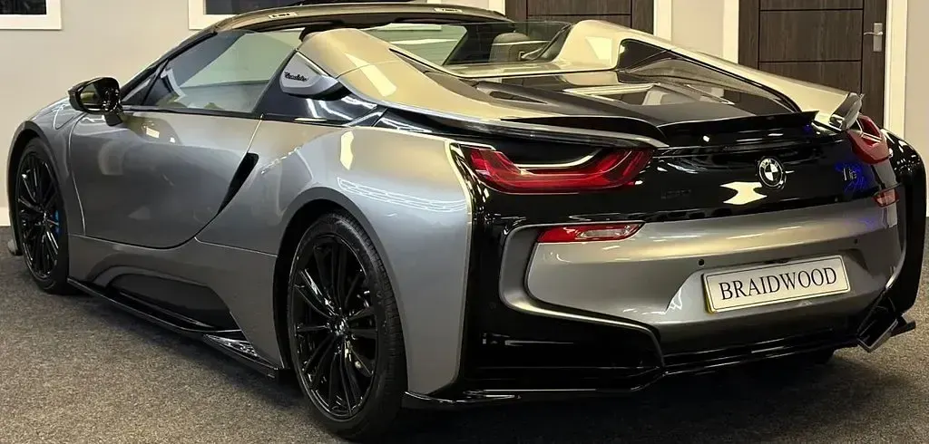 Used BMW i8 Comfort Edition 374 HP (275 kW) 2018 Grey Cabriolet