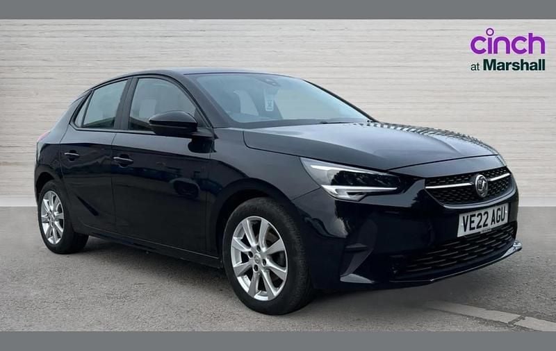 Used Vauxhall Corsa Edition 73 HP (53 kW) 2022 Black Hatchback