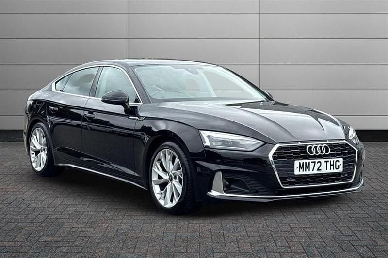 Brilliant black Used 2022 Audi A5 Sport Coupe | £25,095 (Fair price) - Image 1/4
