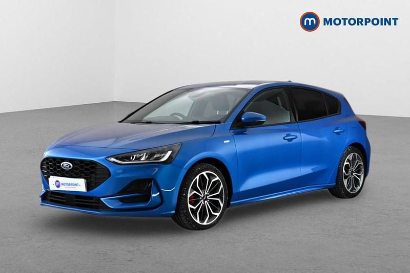 Used Ford Focus ST-Line X 155 HP (114 kW) 2023 Blue Hatchback