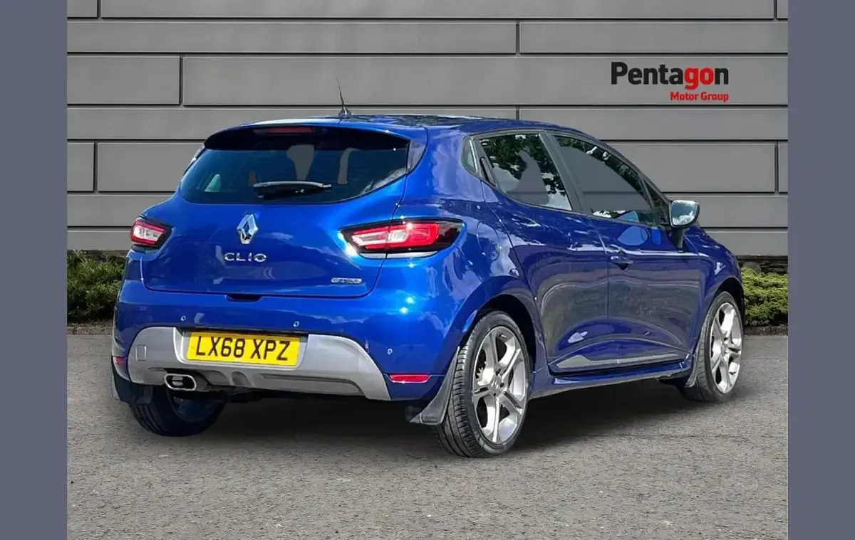 Used Renault Clio GT-Line 90 HP (66 kW) 2018 Blue Hatchback