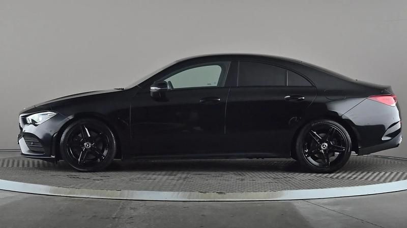 Used Mercedes CLA200 AMG line 163 HP (119 kW) 2019 Black Coupe