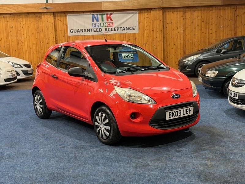Used Ford Ka Studio 69 HP (50 kW) 2009 Red Hatchback