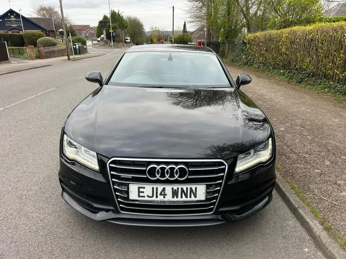 Used Audi A7 S-Line 2014 Black Hatchback