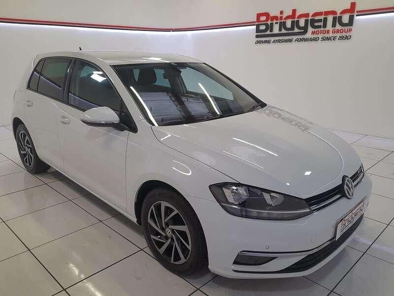 Used VW Golf VII Match 2019 White Hatchback