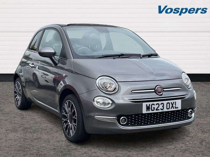 Grey Used 2023 Fiat 500 Cabriolet | £12,450 (Fair price) - Image 1/4