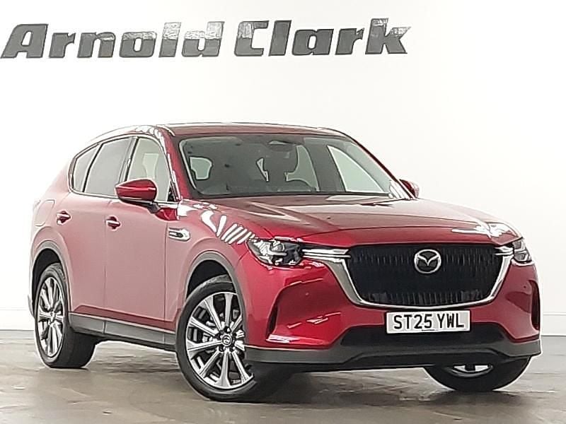 Red New 2025 Mazda CX-60 Exclusive-Line SUV | £32,998 (Super price) - Image 1/4
