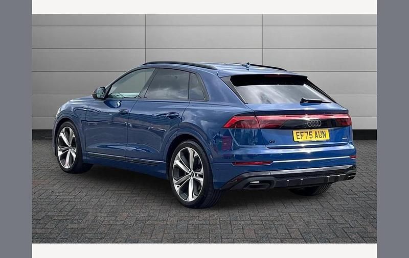 Used Audi Q8 Black Edition 286 HP (210 kW) 2025 Blue SUV