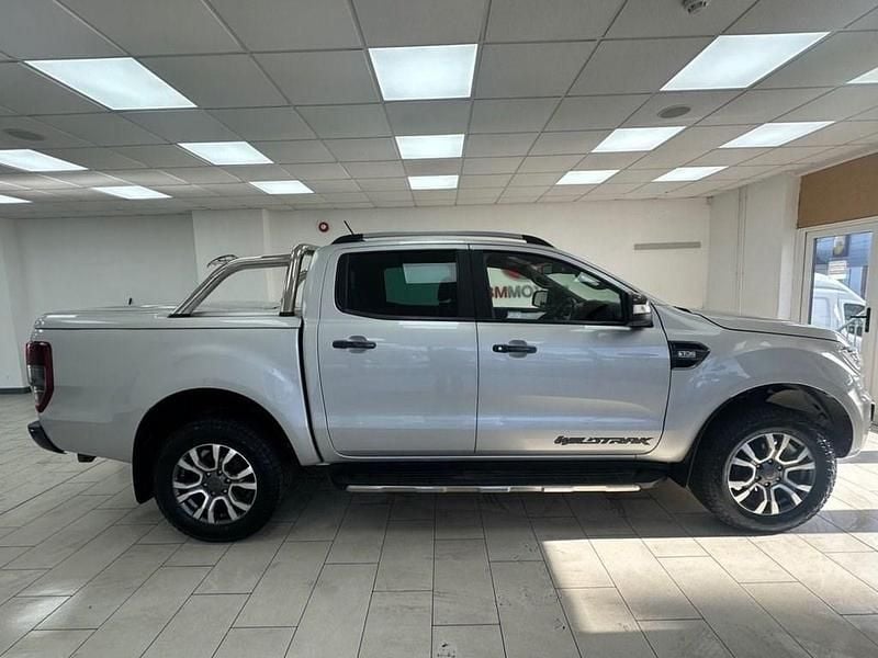 Begagnad Ford Ranger Wildtrack 2019 Silver Pickup