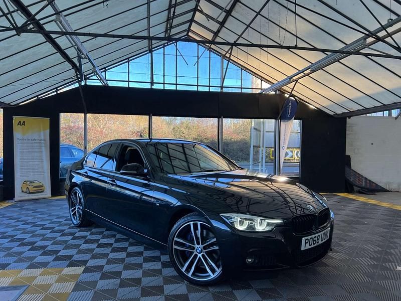 Black Used 2018 BMW 320 M Sport Sedan | £13,995 (Good price) - Image 1/3