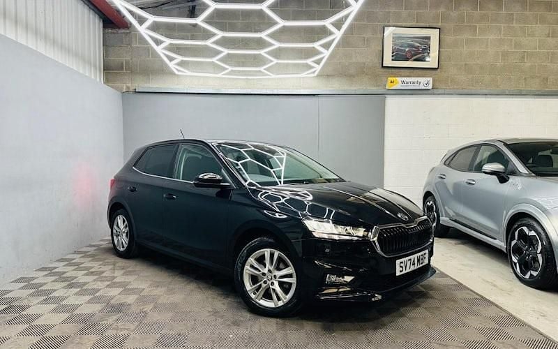 Used Skoda Fabia SE L 116 HP (85 kW) 2024 Black Hatchback