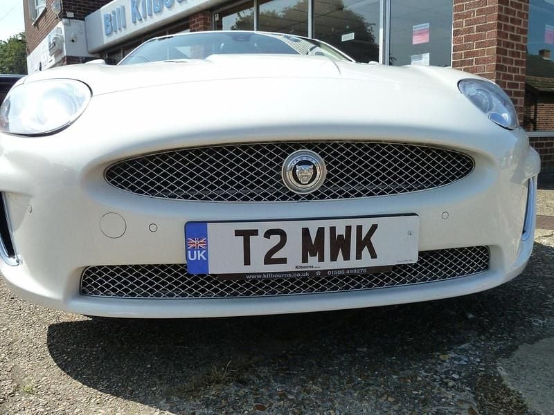 Used Jaguar XKR 510 HP (375 kW) 2009 White Cabriolet