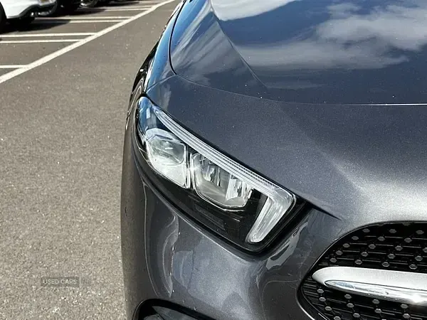 Used Mercedes A180 AMG Line Premium 116 HP (85 kW) 2019 Grey Sedan