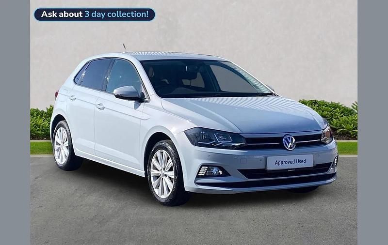 Used VW Polo Match 95 HP (69 kW) 2020 Silver Hatchback