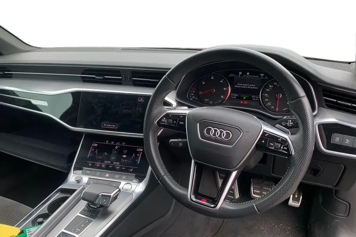 Used Audi A6 S-Line 2019 Black Sedan