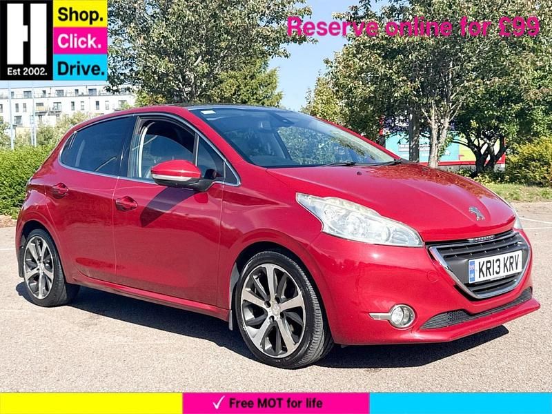 Red Used 2013 Peugeot 208 S Hatchback | £2,455 (Fair price) - Image 1/4