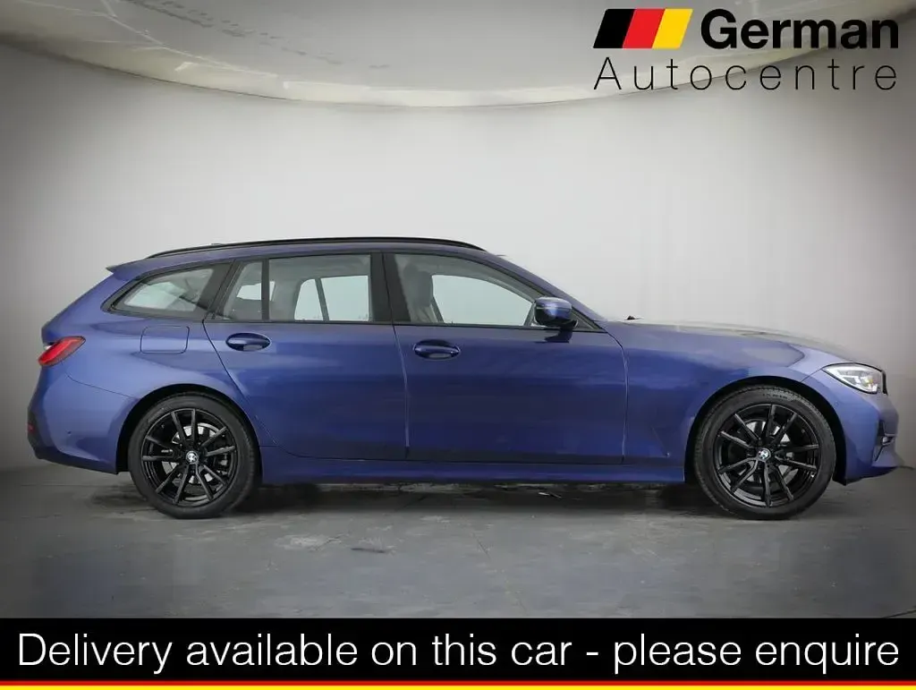Used BMW 320 Sport Line 184 HP (135 kW) 2021 Blue Estate