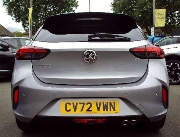 Used Vauxhall Corsa S 130 HP (95 kW) 2023 Quartz greycarbon black Hatchback