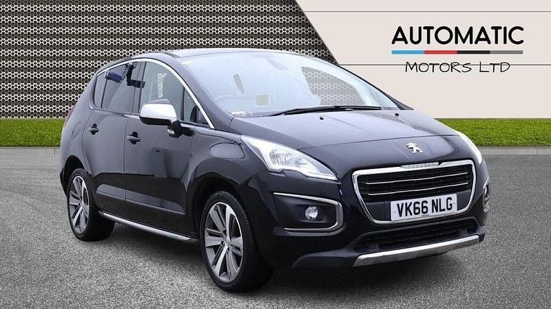 Black Used 2016 Peugeot 3008 Allure SUV | £7,990 (Super price) - Image 1/4