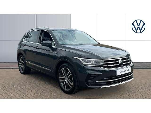 Grey Used 2022 VW Tiguan Elegance SUV | £24,418 (Fair price) - Image 1/4