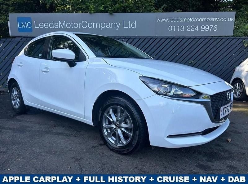 White Used 2022 Mazda 2 Hatchback | £9,995 (Super price) - Image 1/4