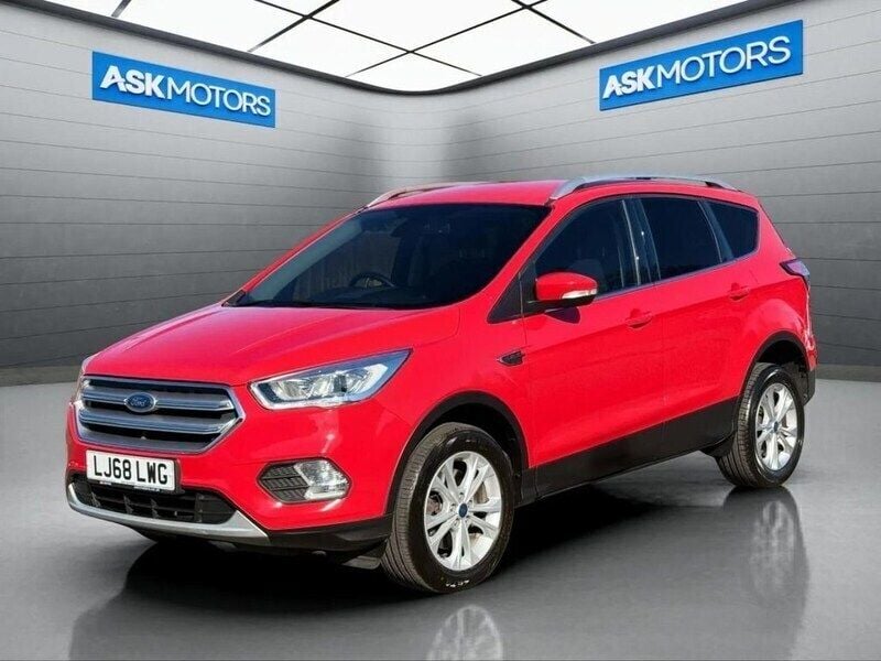 Red Used 2018 Ford Kuga Titanium SUV | £12,999 (Fair price) - Image 1/3