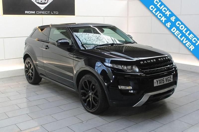 Used Land Rover Range Rover evoque Dynamic 150 HP (110 kW) 2015 Black Coupe