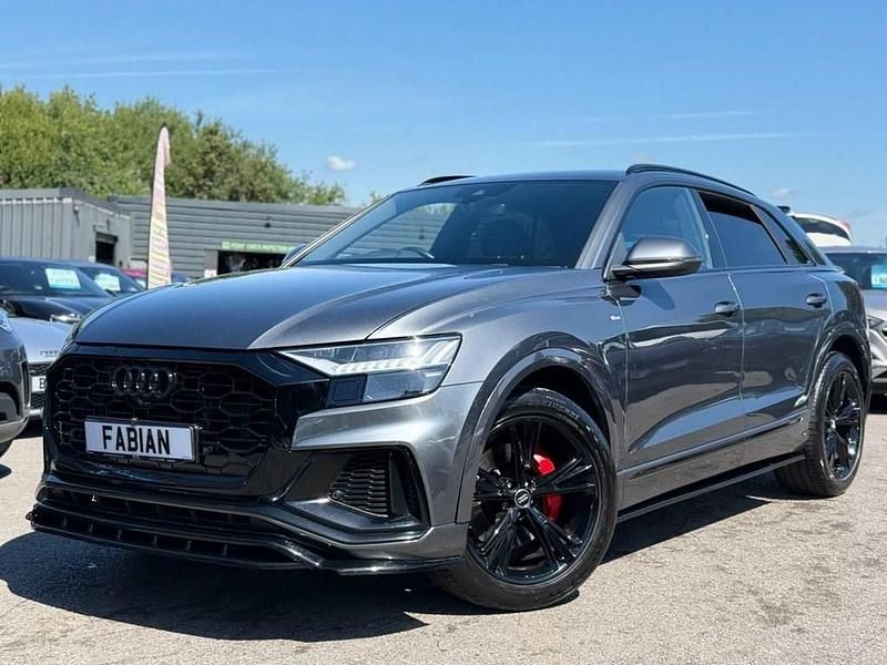 Grey Used 2019 Audi Q8 S-Line SUV | £28,999 (Fair price) - Image 1/4