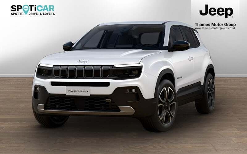 White New 2024 Jeep Avenger EV Altitude SUV | £27,995 (Fair price) - Image 1/4