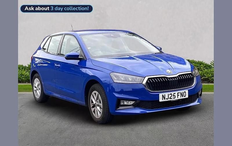 Blue Used 2025 Skoda Fabia SE Hatchback | £16,934 (Fair price) - Image 1/4