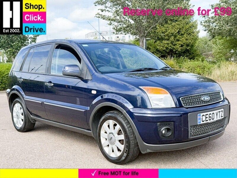 Blue Used 2010 Ford Fusion Titanium Hatchback | £2,300 (Fair price) - Image 1/3