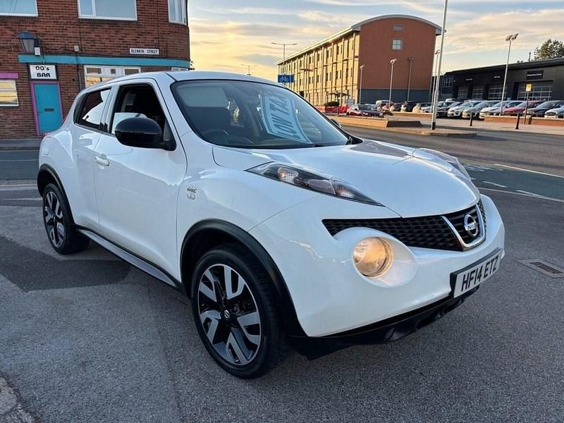 Used Nissan Juke N-TEC 110 HP (80 kW) 2014 White SUV