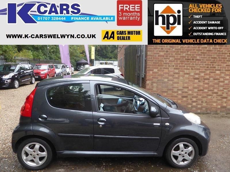 Grey Used 2010 Peugeot 107 Hatchback | £3,495 (Fair price) - Image 1/3