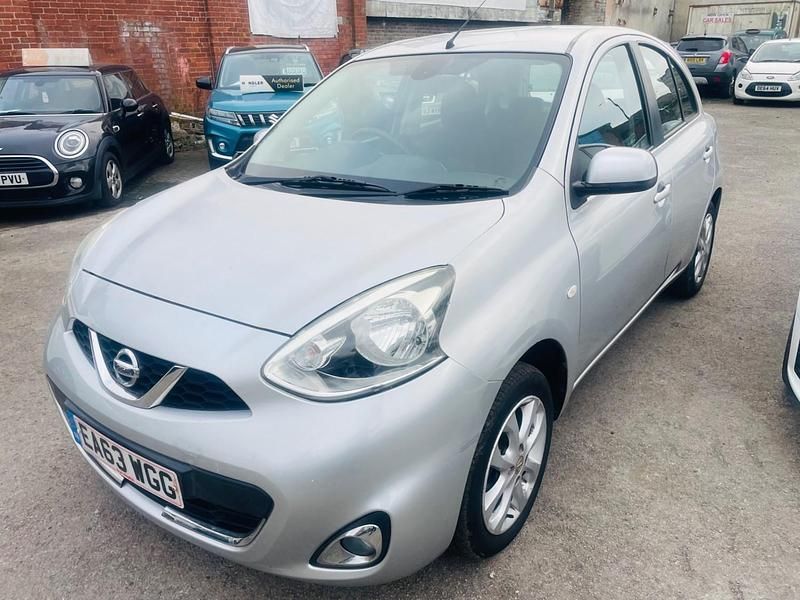 Used Nissan Micra Acenta 2013 Silver Hatchback