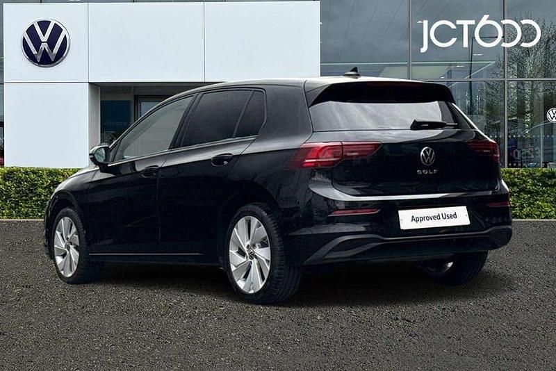 Used VW Golf VIII Match 150 HP (110 kW) 2024 Black Hatchback