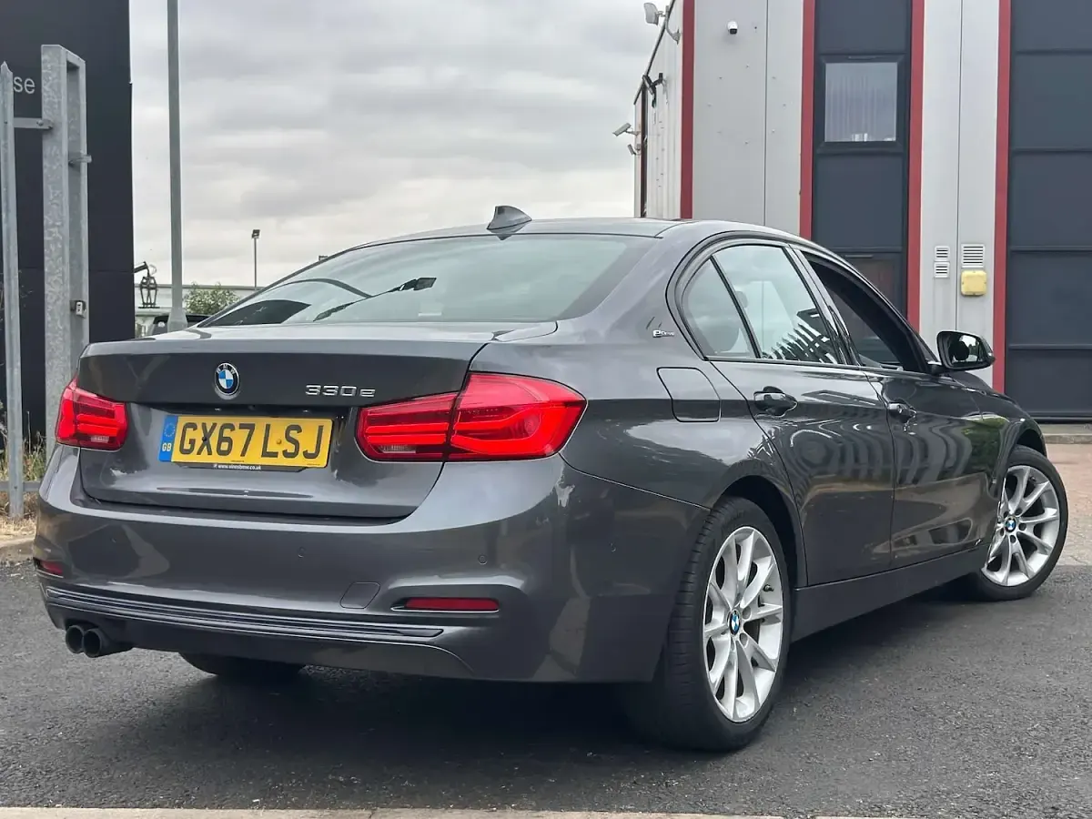 Used BMW 330e Sport Line 2017 Grey Sedan